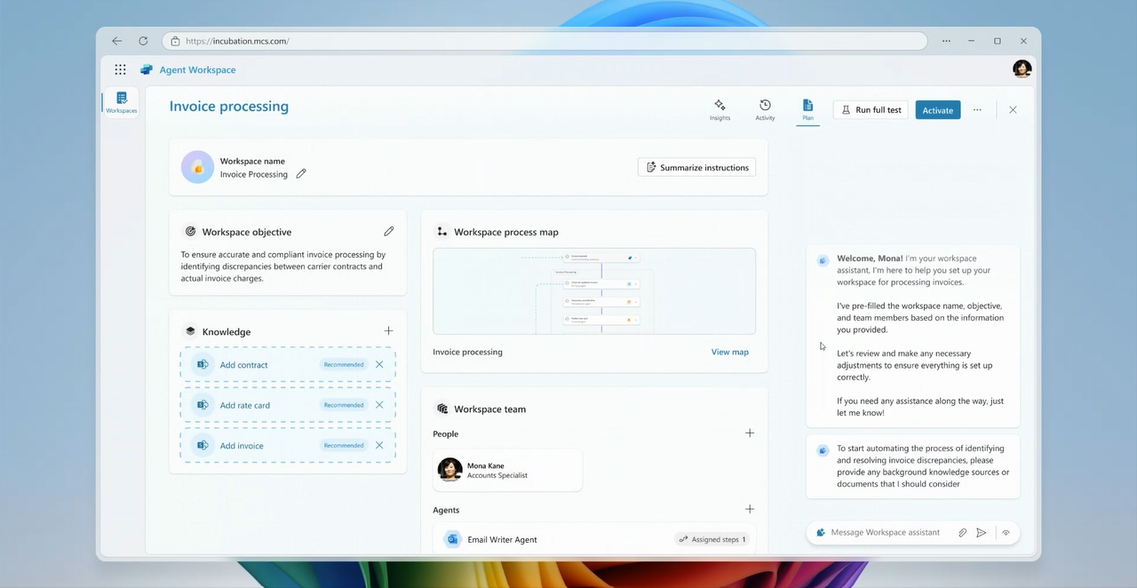 Agent Workspaces